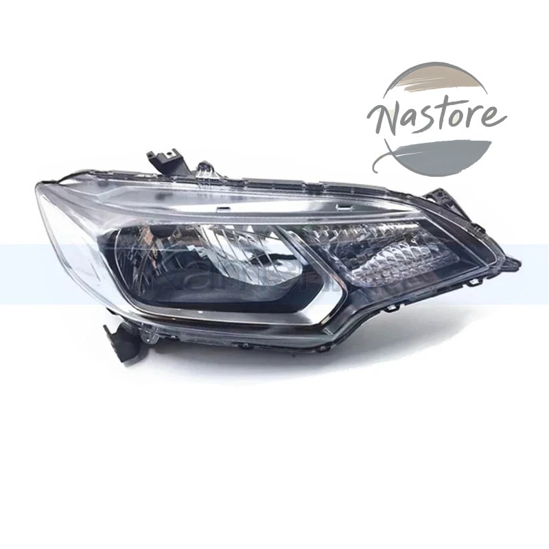 並行輸入品 ホンダフィットジャズGK5 2014-2018用車のフロントバンパーヘッドライトフロントヘッドライトヘッドランプヘッドランプ_2