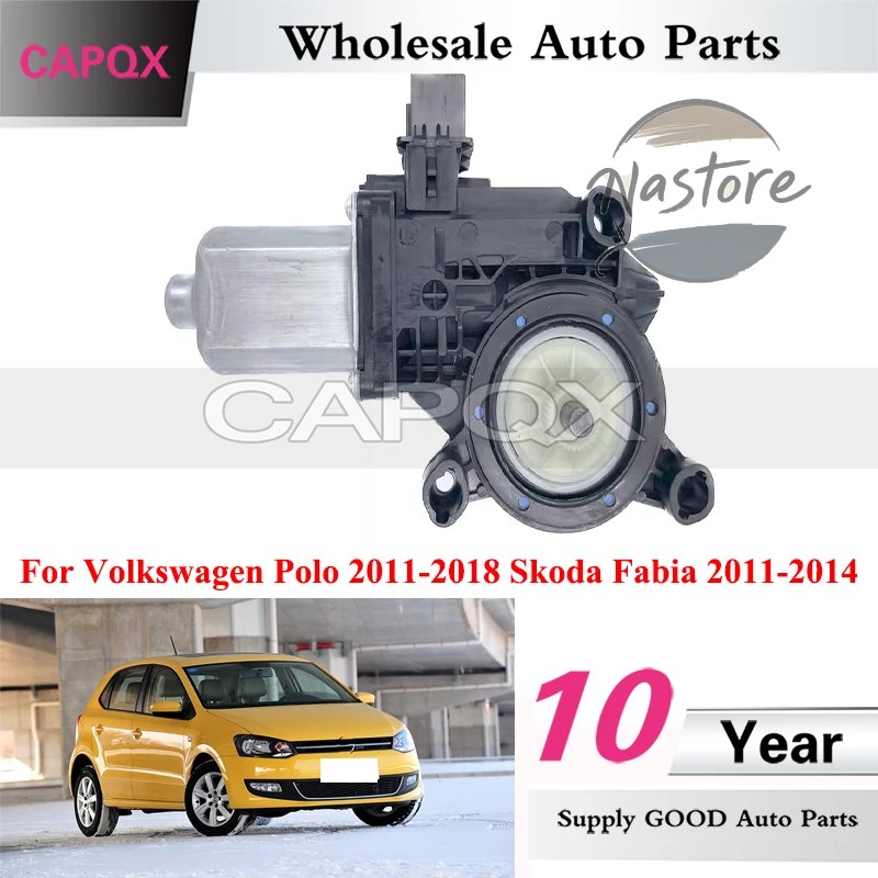 並行輸入品 CAPQX ウィンドウガラスリフターモーター フォルクスワーゲン ポロ 2011-2018 シュコダ ファビア 2011-2014 パワーウィンドウモーター用_1
