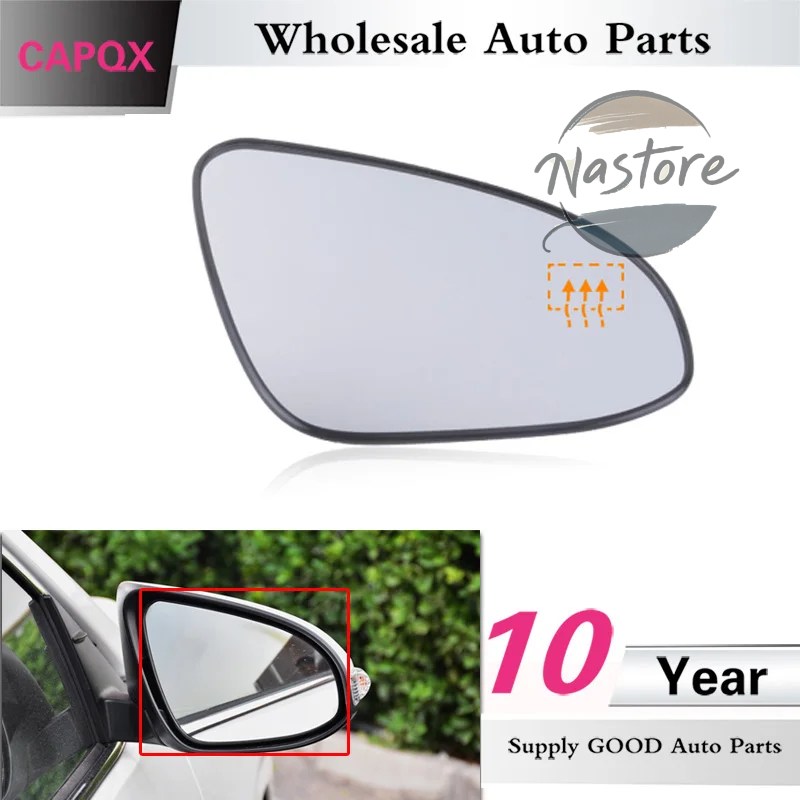 並行輸入品 CAPQX ヒーター付き トヨタ カムリ XV50 ACV51 ASV50 AVV50 2012-2016 サイドバックミラー ガラスミラーレンズ_1