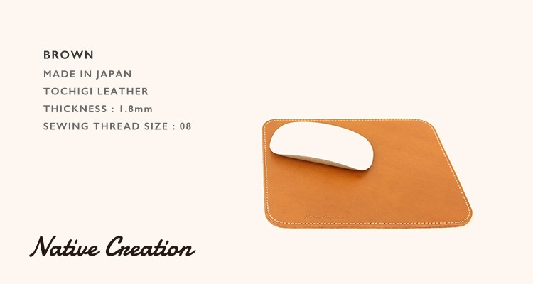 マウスパッド 本革 栃木レザー マウスパッド マウス オフィス 日本製 栃木レザー 本革 ギフト プレゼント GIFT |  | 05