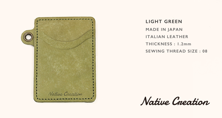 【イタリアンレザー】本革カードケース パスケース 定期入れ パステル かわいい 日本製 本革 ギフト プレゼント GIFT |  | 01