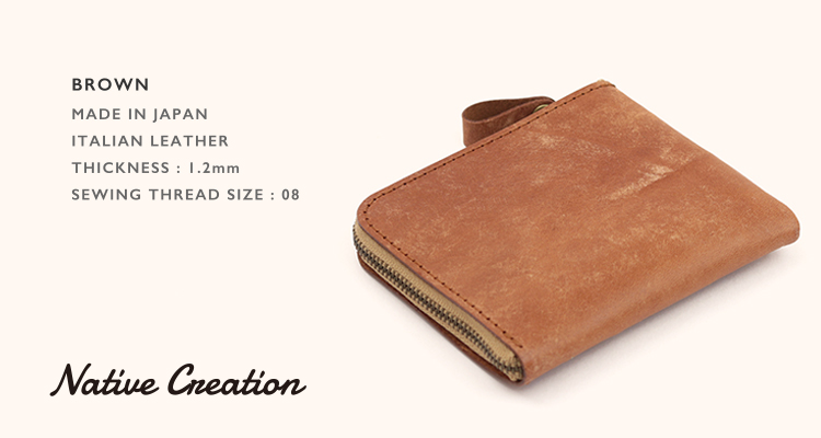 【イタリアンレザー】本革L字ファスナー薄型 ミニ財布 パステル かわいい 小銭入れ カード 小さい うすい 日本製 本革 ギフト プレゼント GIFT |  | 08