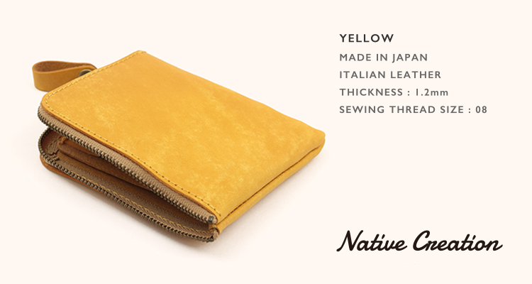【イタリアンレザー】本革L字ファスナー薄型 ミニ財布 パステル かわいい 小銭入れ カード 小さい うすい 日本製 本革 ギフト プレゼント GIFT |  | 05