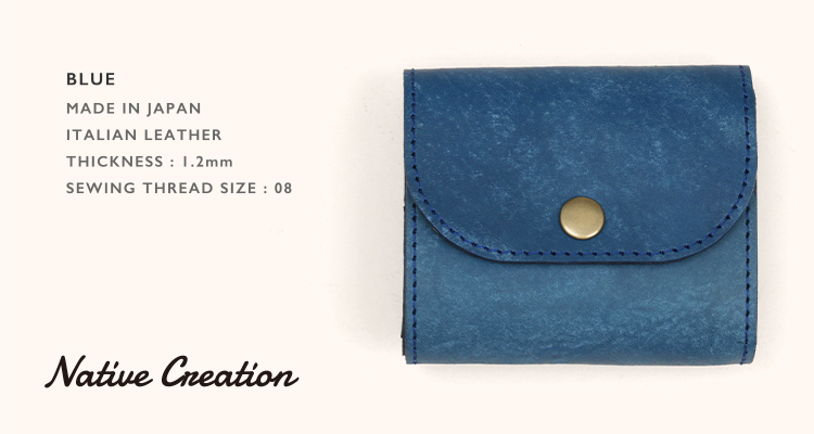 【イタリアンレザー】本革コンパクト財布 ミニ 小さい 日本製 二つ折り 三つ折り パステル かわいいギフト プレゼント GIFT |  | 02