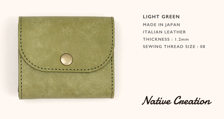 【イタリアンレザー】本革コンパクト財布 ミニ 小さい 日本製 二つ折り 三つ折り パステル かわいいギフト プレゼント GIFT |  | 01