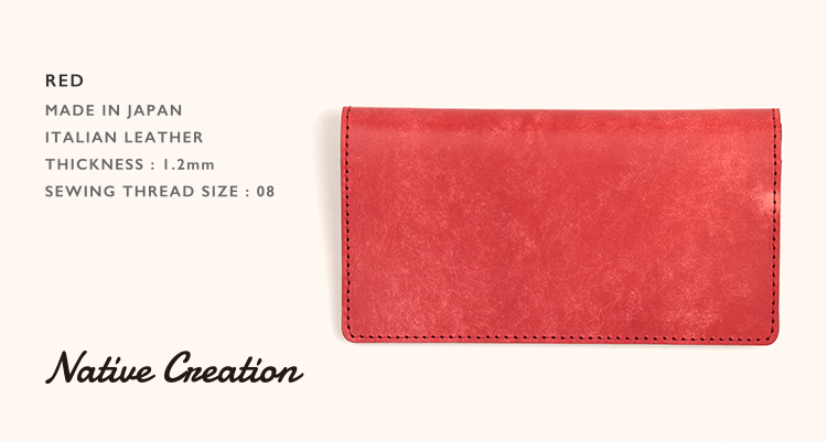【イタリアンレザー】本革二つ折りスマート長財布 薄い 日本製 本革 パステル かわいいギフト プレゼント GIFT |  | 06