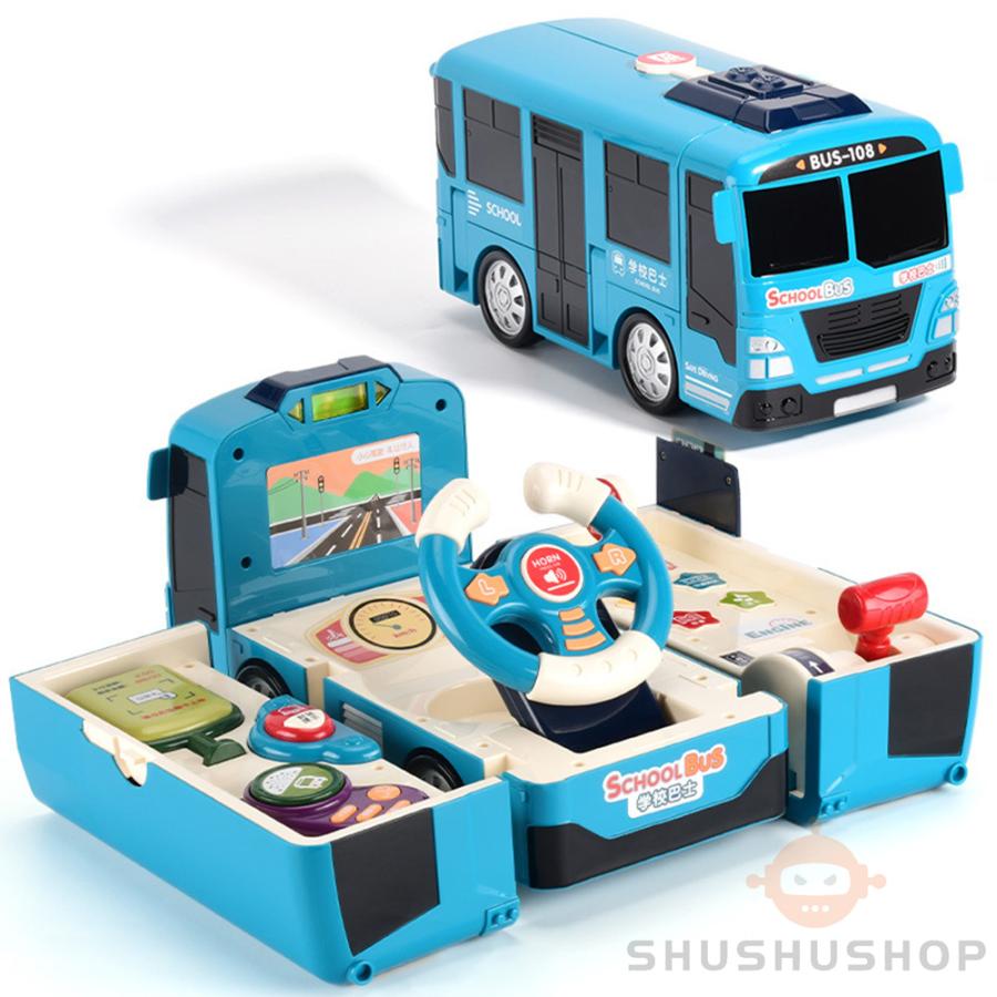 知育玩具 車おもちゃ 3歳 4歳 5歳 6歳 子供 男の子 女の子 おもちゃ 子供の日 誕生日プレゼント 遊び箱 ドライブおもちゃ 音楽 ライト 楽器玩具 プレゼント｜natsunatsu-store｜03