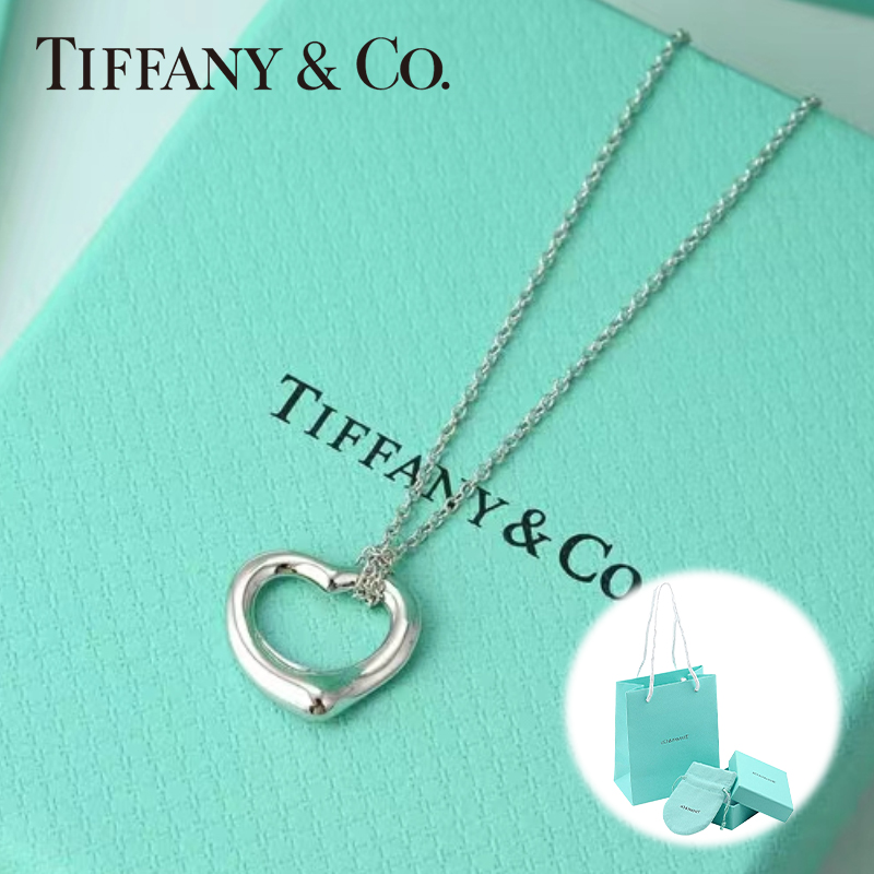 TIFFANY&CO. オープン ハート スターリングシルバー16mm-