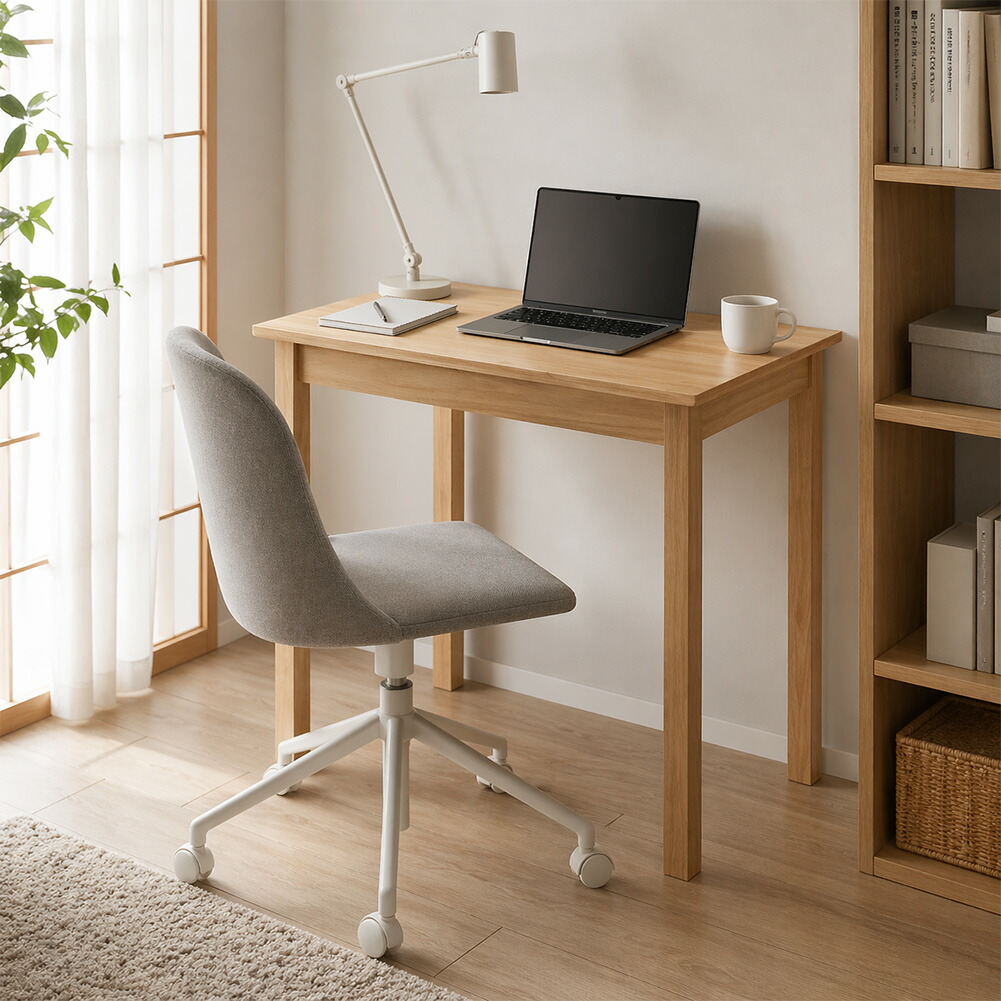 デスク 机 70cm 120cm ワークデスク 木製デスク パソコンデスク PC