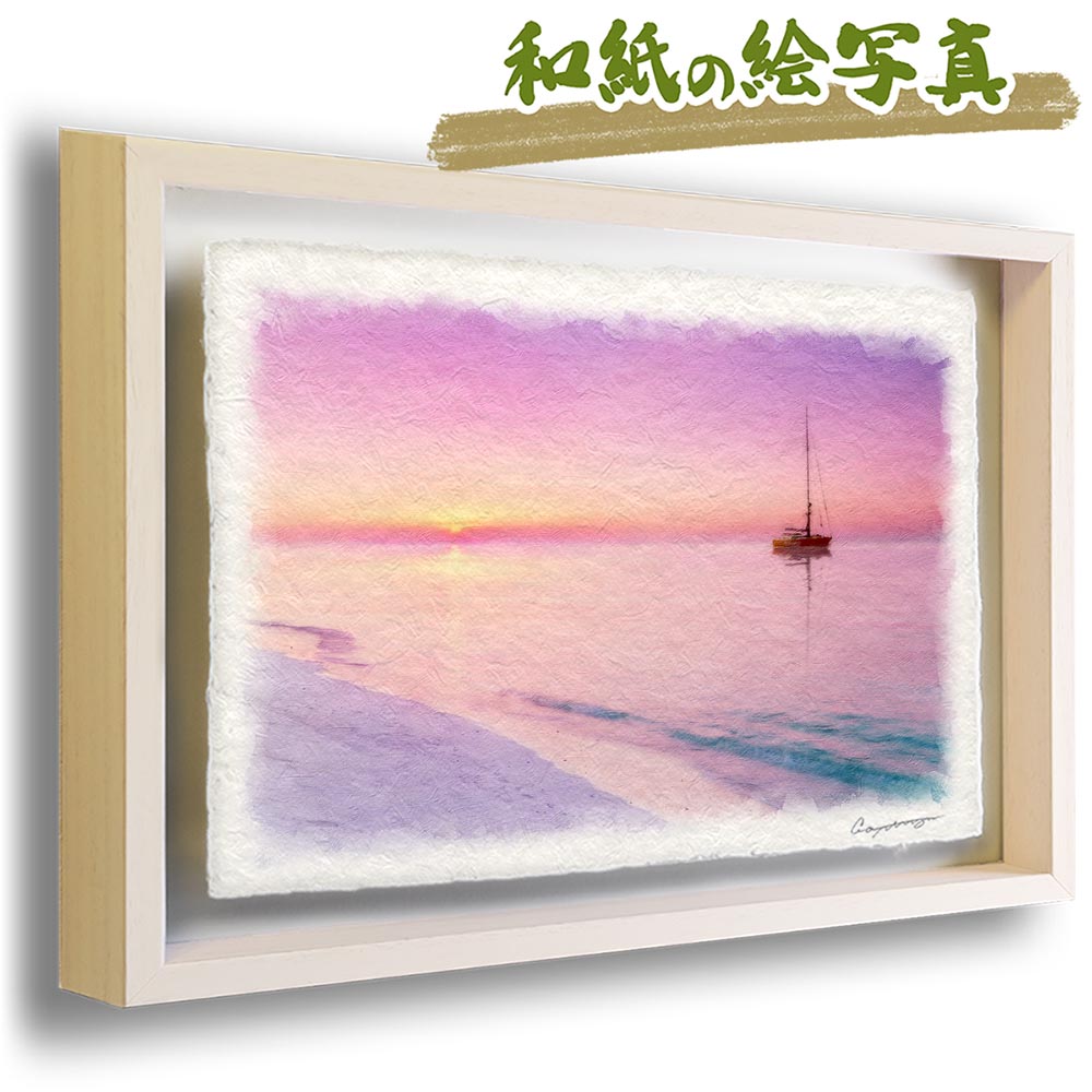 「この絵が　玄関先で　待ち構える」　額装・風景画　たて273×よこ243ｍｍ 楽天市場】玄関 風景画の通販
