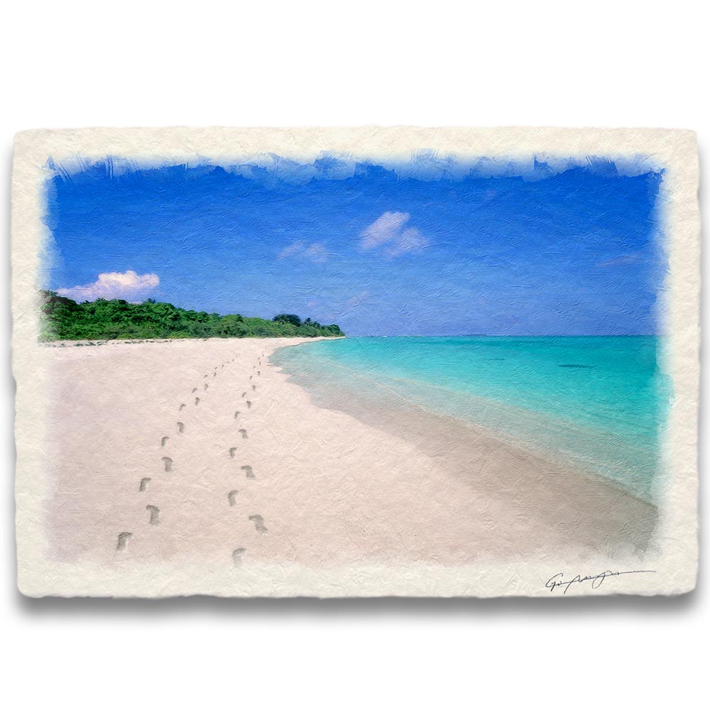 風水 玄関 絵画 絵 インテリア アートパネル 風景画 夏 海の絵 青 和紙