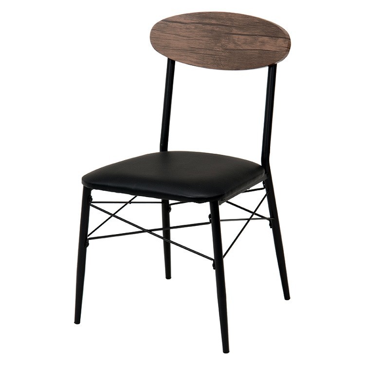 ダイニングチェア 2脚セット カフェ風 ヴィンテージ デザイン リビング