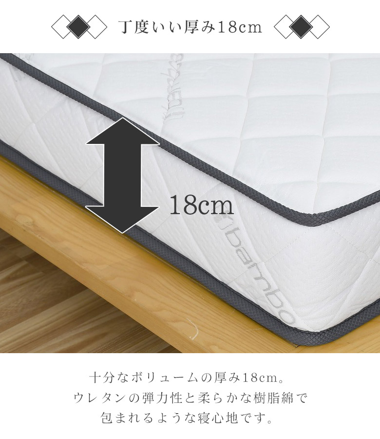 未来商会 クイーン マットレス クイーンマットレス ポケットコイル