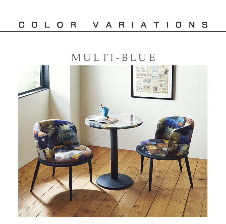 未来商会 ダイニングセット 2人掛け 3点セット 60cm 丸テーブル ガラス