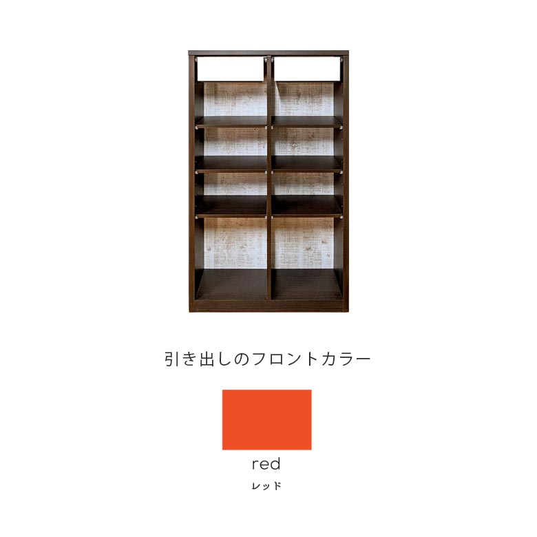 オープンラック 完成品 80cm おしゃれ 北欧 リビング収納 80 収納 木製収納 薄型 ラック フリーラック 木製 白 収納棚_4