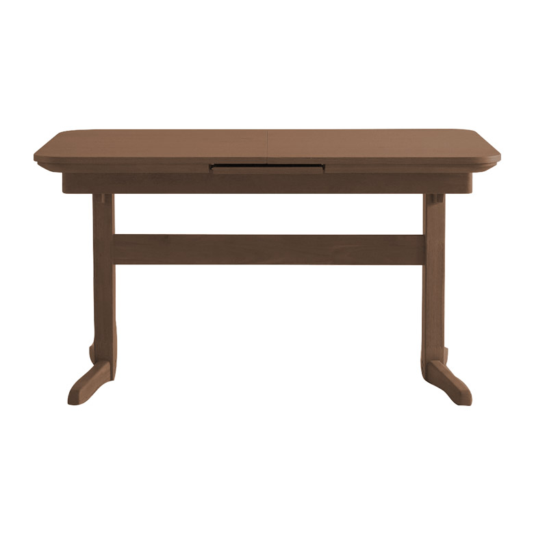 伸長式 ダイニングテーブル エクステンションテーブル 単品 130cm 160cm 伸長 伸縮 木製 天然木 北欧 おしゃれ_1