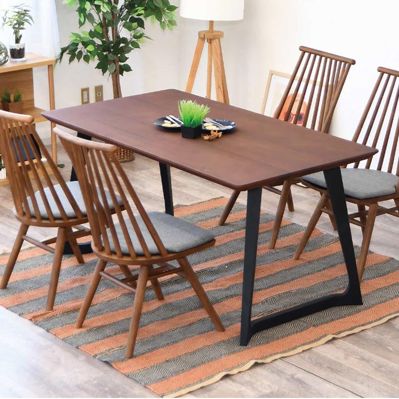 未来商会 ダイニングテーブルセット 5点セット 4人掛け おしゃれ
