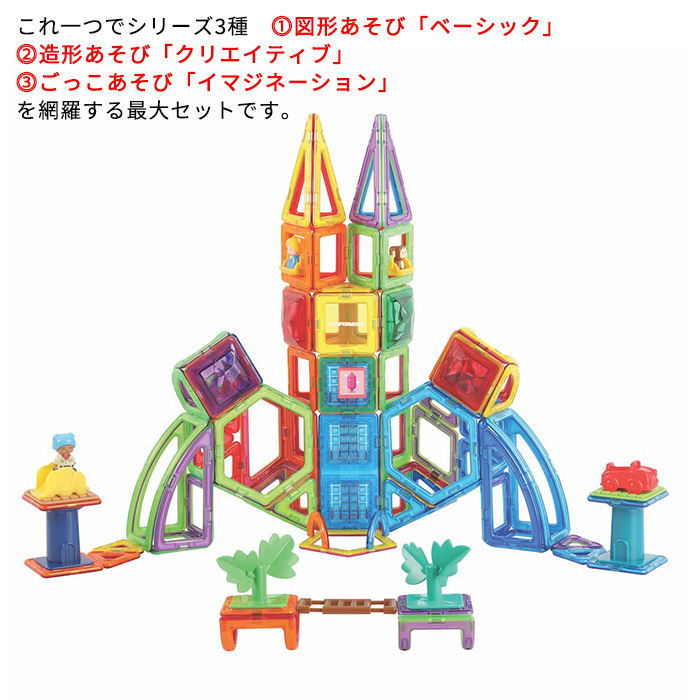 ボーネルンド（Bornelund） マグ・フォーマー マスタークラフトセット