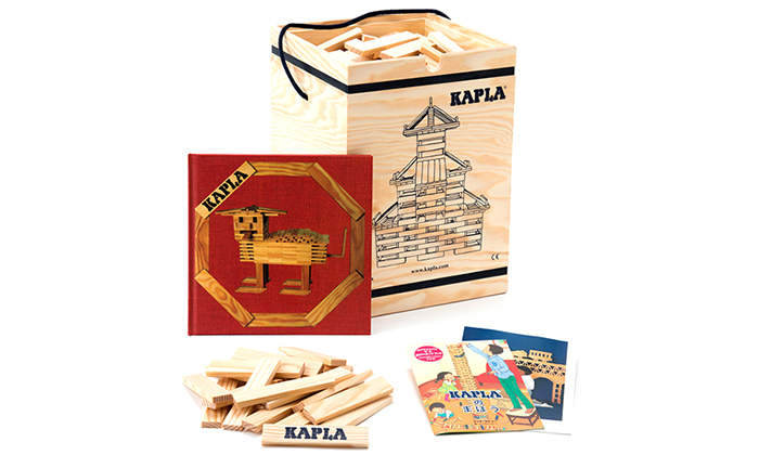 KAPLA カプラ カプラ280 デザインブック緑1冊セット 小冊子付き 積み木 つみき ブロック 知育玩具