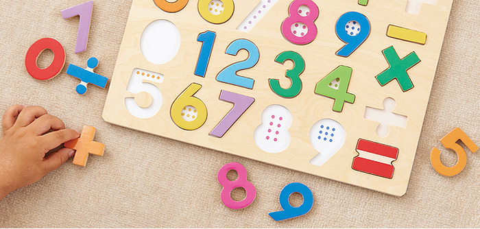 エドインター 木のパズル 1・2・3 数字パズル 3歳〜 木製 パズル 知育