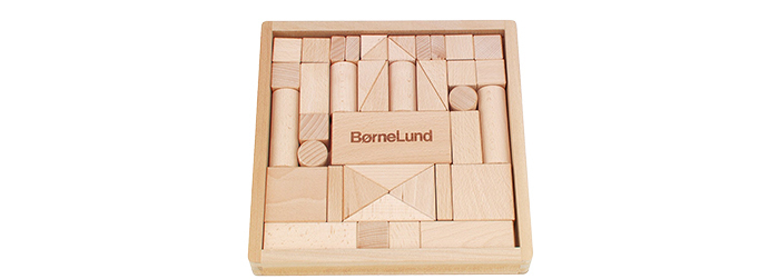 ボーネルンド BorneLund オリジナル積み木 つみき 白木S 木のおもちゃ