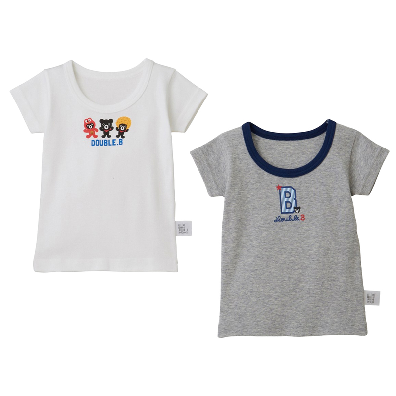 ミキハウス ダブルB mikihouse DOUBLE_B Tシャツセット 2枚セット 80 