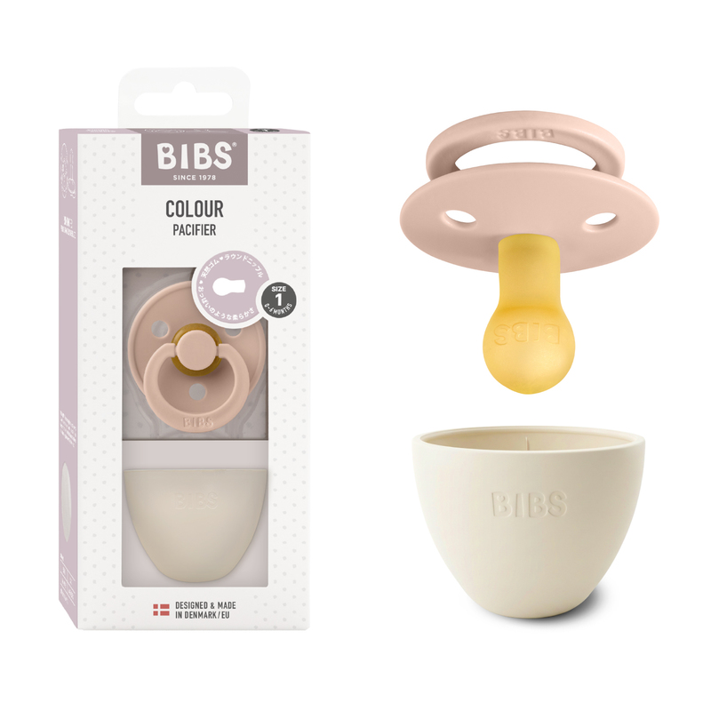 ビブス BIBS カラー size 1 2 おしゃぶり キャップ付き デンマーク