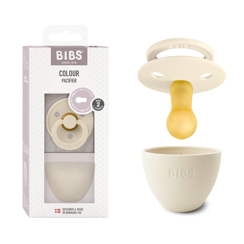 ビブス BIBS カラー size 1 2 おしゃぶり キャップ付き デンマーク