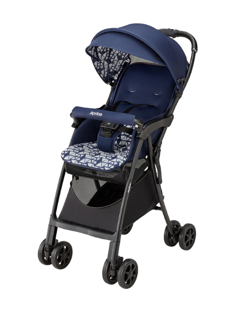 Aprica アップリカ マジカルエアー クッション AB アウトドアストライプ アスレチックネイビー ベビーカー b型ベビーカー 軽量 コンパクト | アップリカ | 02
