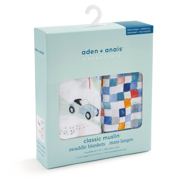 エイデンアンドアネイ エッセンシャルズ aden+anais essentials モスリン スワドル 2枚入り おくるみ ブランケット 出産祝い 出産準備 ギフト プレゼント |  | 02
