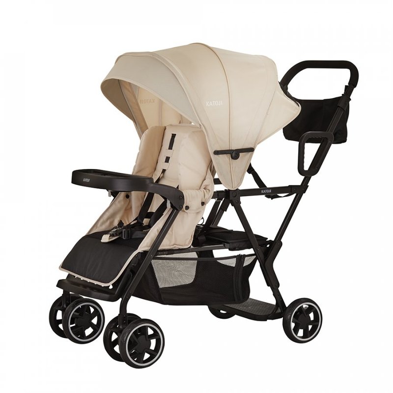 カトージ（KATOJI） ベビーカー 二人でゴー ネイビー ベージュ 選べる