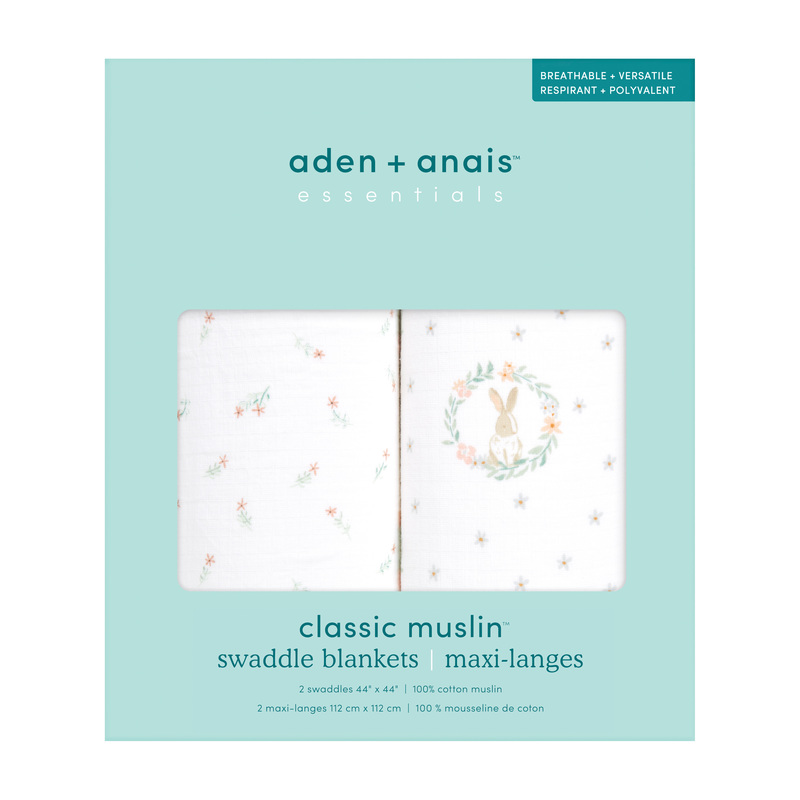 エイデンアンドアネイ エッセンシャルズ aden+anais essentials モスリン スワドル 2枚入り おくるみ ブランケット 出産祝い 出産準備 ギフト プレゼント |  | 06