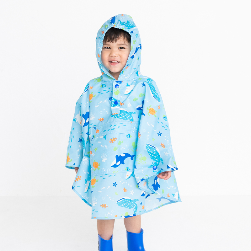 楽天市場】レインポンチョ キッズ ベビー 子ども 子供用 レイン