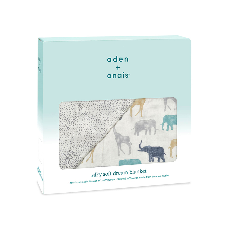 エイデンアンドアネイ aden+anais シルキーソフト ドリームブランケット おくるみ ブランケット u522239ナチュラルリビング
