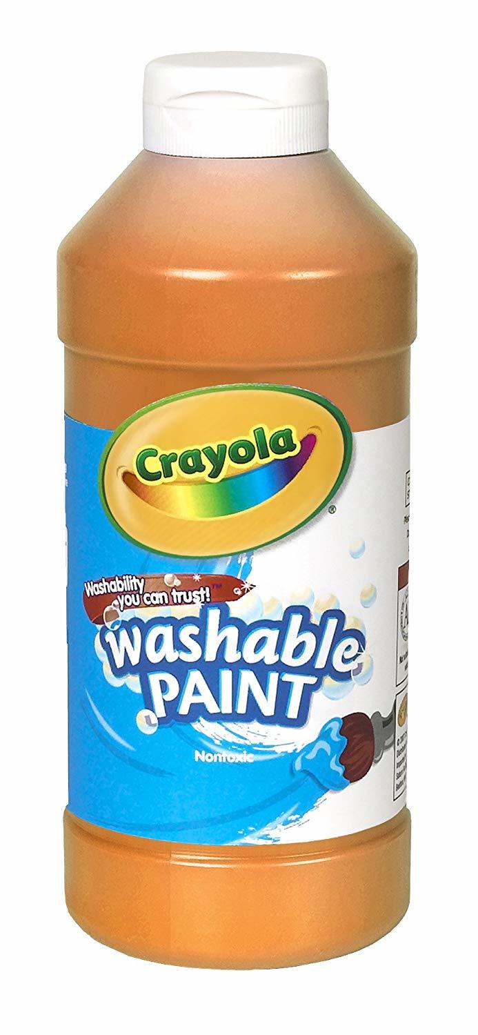 クレヨラ crayola 水で落とせる絵の具 単色ボトル 473ml えのぐ 単色 お絵かき 色塗り