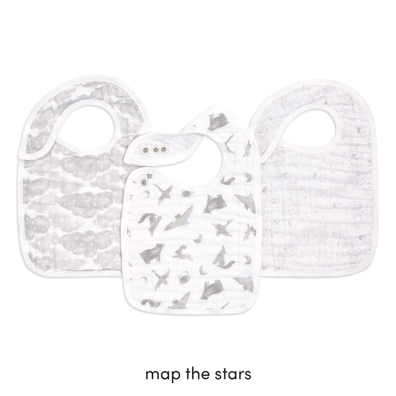 エイデンアンドアネイ aden+anais モスリン オーガニック スナップ付き