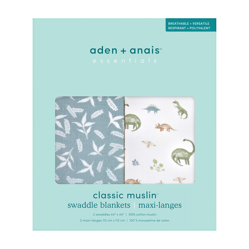エイデンアンドアネイ エッセンシャルズ aden+anais essentials モスリン スワドル 2枚入り おくるみ ブランケット 出産祝い 出産準備 ギフト プレゼント |  | 05