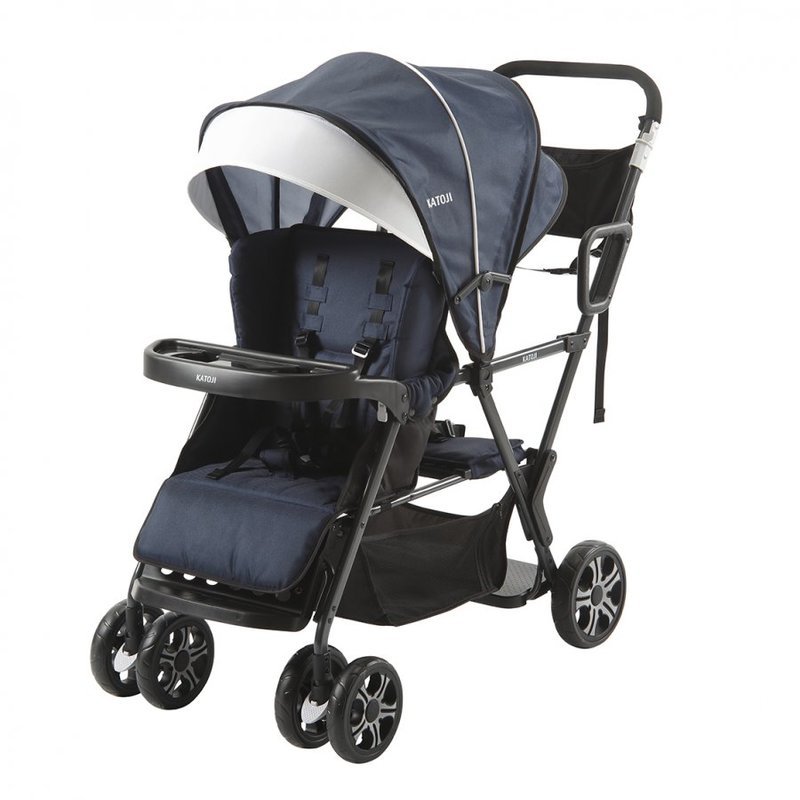 カトージ（KATOJI） ベビーカー 二人でゴー ネイビー ベージュ 選べる