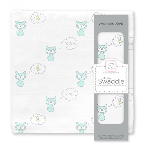 スワドルデザインズ Swaddle Designs モスリン おくるみ ブランケット 箱入り アニマル｜natural-living｜09