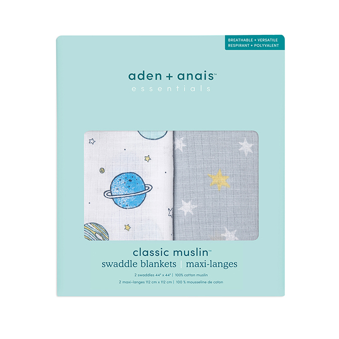 エイデンアンドアネイ エッセンシャルズ aden+anais essentials モスリン スワドル 2枚入り おくるみ ブランケット 出産祝い 出産準備 ギフト プレゼント |  | 04