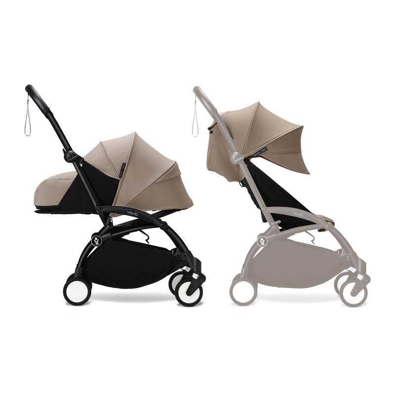 25%off ストッケ YOYO3 ABスターターセット 0+＆6+セット stokke yoyo ヨーヨースリー セット 新生児 4歳 B型 ベビーカー 軽量 機内 正規品の画像