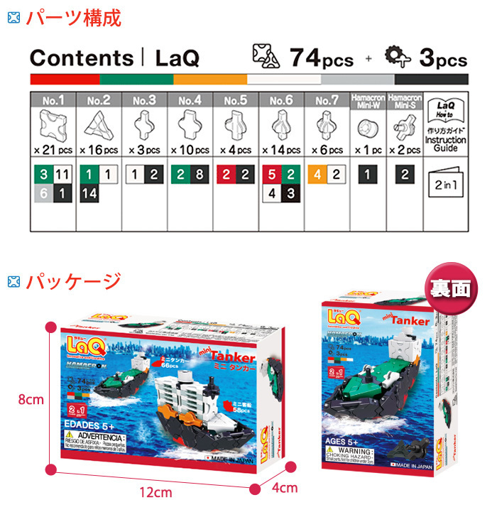LaQ ラキュー ハマクロンコンストラクター ミニシリーズ ミニ