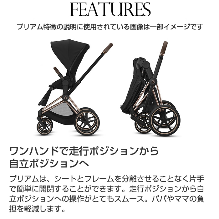 cybex PRIAM サイベックス プリアム フルセット ローズゴールド シート