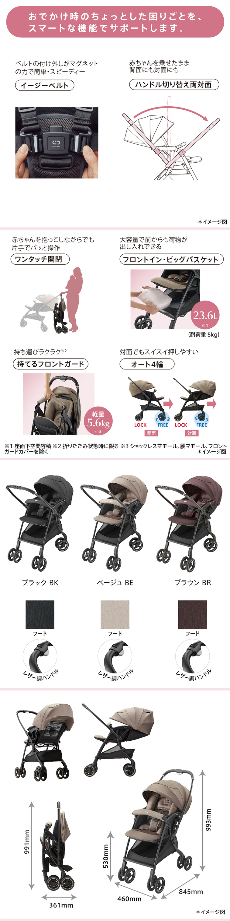 アップリカ ラクーナ クッション AH ベビーカー a型 Aprica