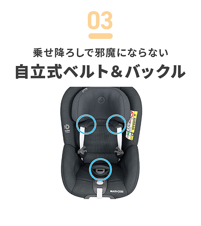 ジュニアシート isofix マキシコシ パール 360 Pearl 360