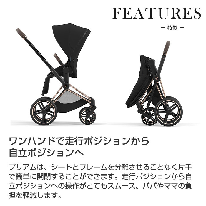 Cybex PRIAM サイベックス プリアム JP4 フルセット ローズゴールド