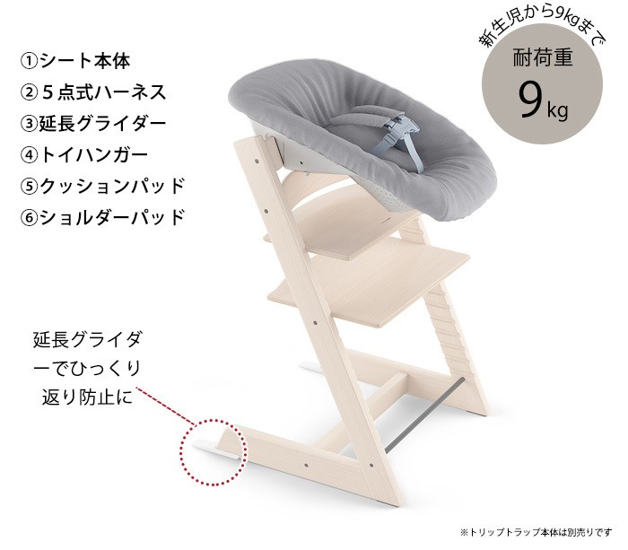 ストッケ トリップトラップ ニューボーンセット STOKKE TRIPP TRAPP ハイチェア オプション 新生児