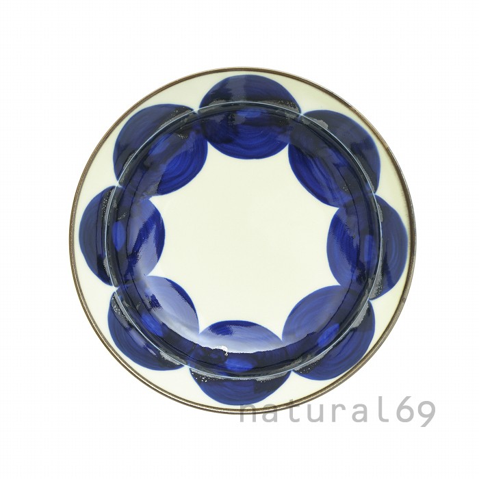 natural69 和食器 おしゃれ 波佐見焼 皿 ナチュラル69 焦がし呉須