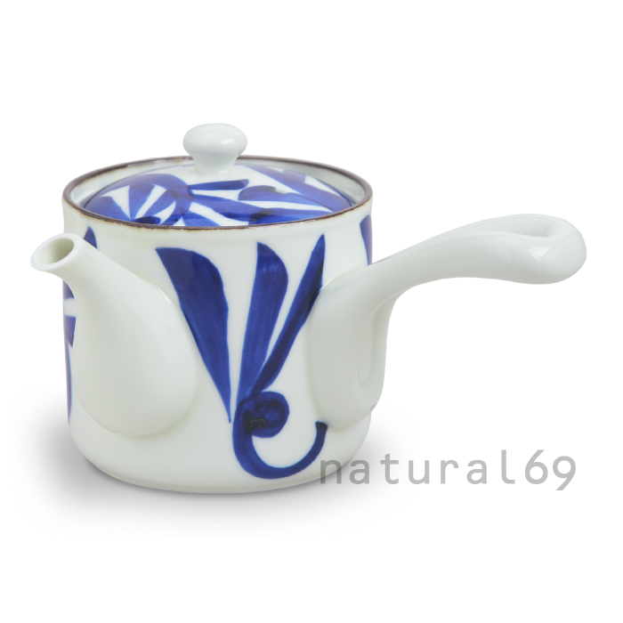 natural69 和食器 おしゃれ 波佐見焼 ポット ナチュラル69 焦がし呉須