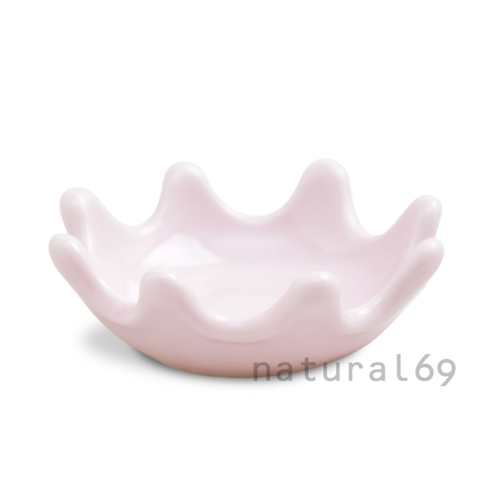 natural69 和食器 おしゃれ 波佐見焼 ミルククラウン 箸置き豆鉢